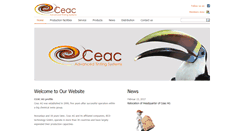 Desktop Screenshot of ceac-colours.com
